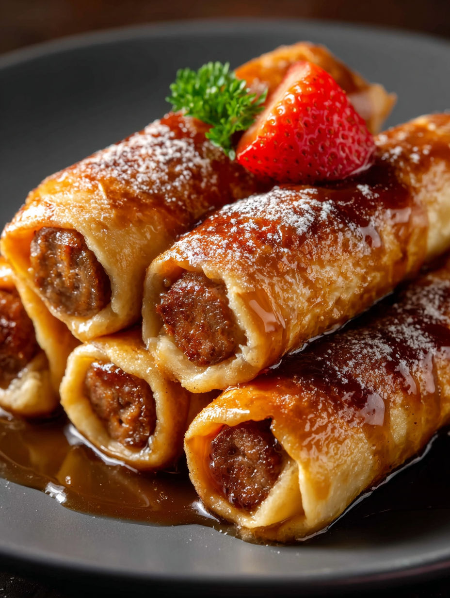 Un repas gourmand avec des pâtisseries et fraises.