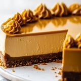 Une part de gâteau au chocolat et caramel coulant.