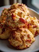 Une assiette de biscuits délicieux.