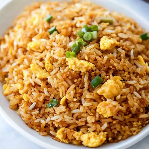 Un bol de riz avec des œufs et des légumes.