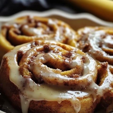 Trois rouleaux à la cannelle sur une assiette.