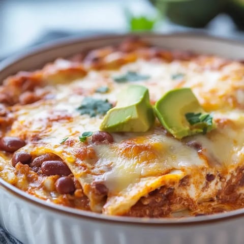 Une assiette d'enchiladas aux haricots et fromage.