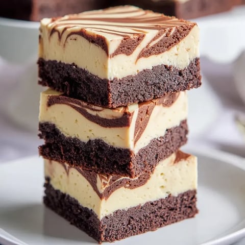 Trois couches de gâteau au chocolat.