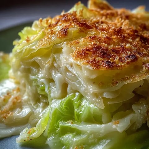 Une assiette remplie, avec du chou et un peu de brocoli à côté.