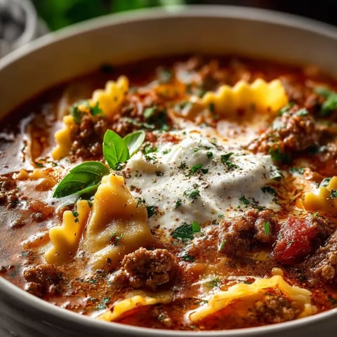Un bol de pâtes avec viande et fromage.