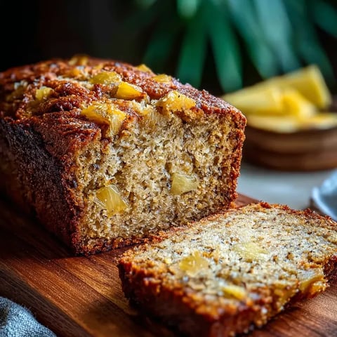 Une tranche moelleuse de pain aux fruits frais.