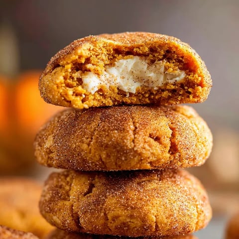 Une pile de biscuits avec glaçage blanc.